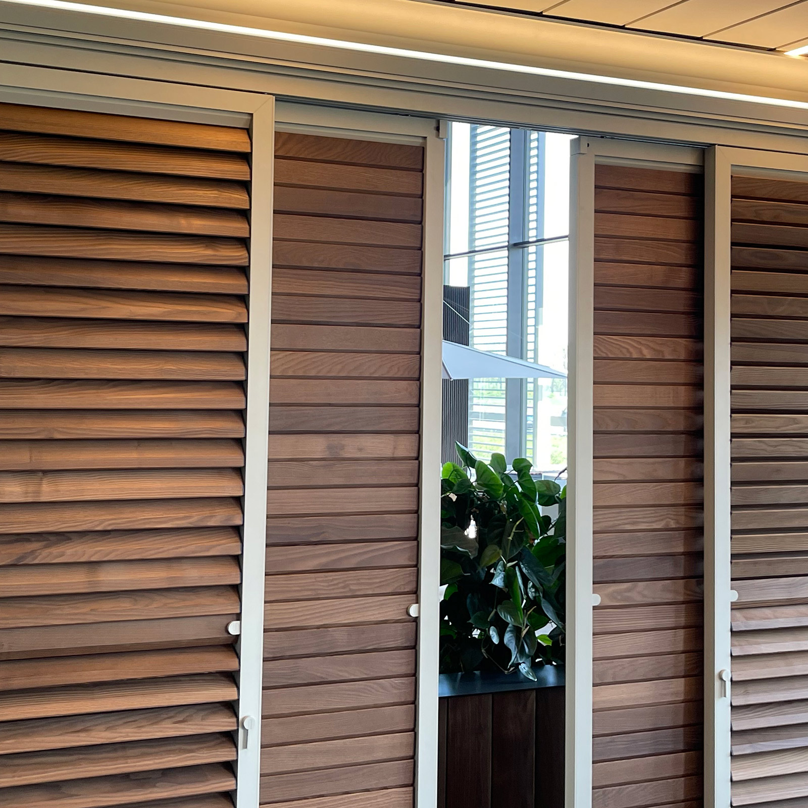 Schiebepaneele für flexible Raumgestaltung