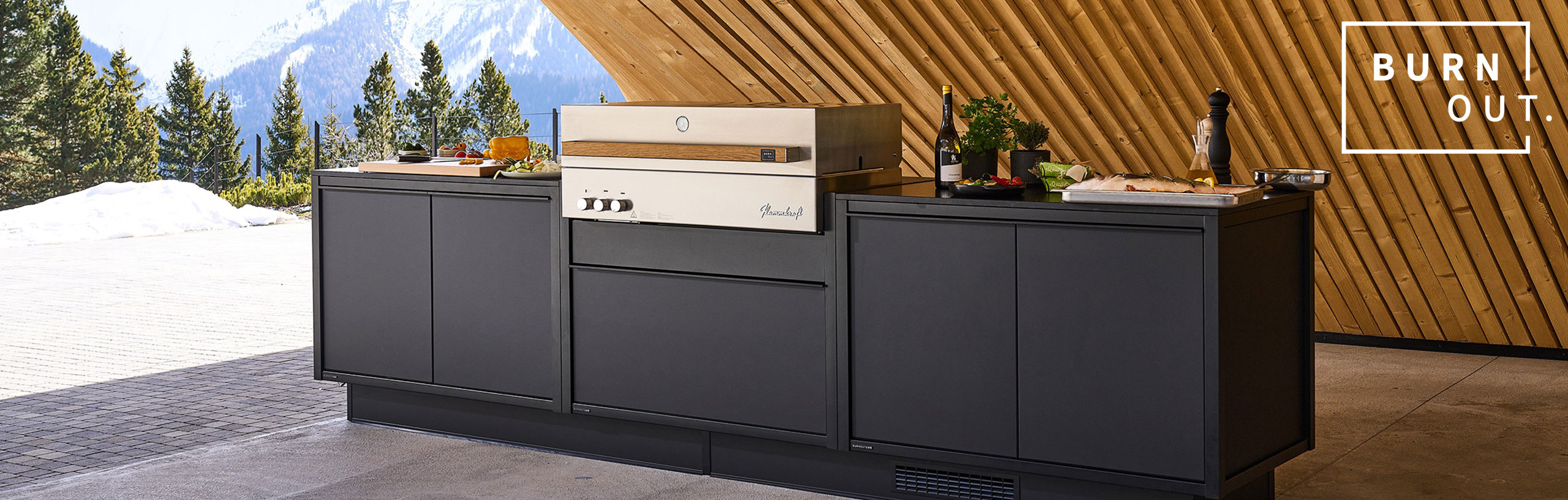 Outdoor-Küche für anspruchsvolle Grillmeister
