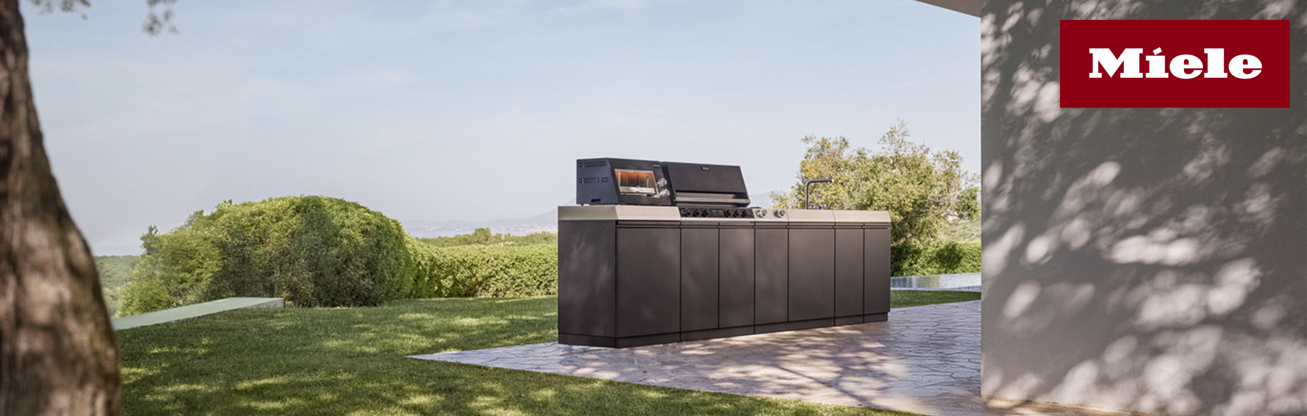 Miele Outdoor-Küche
