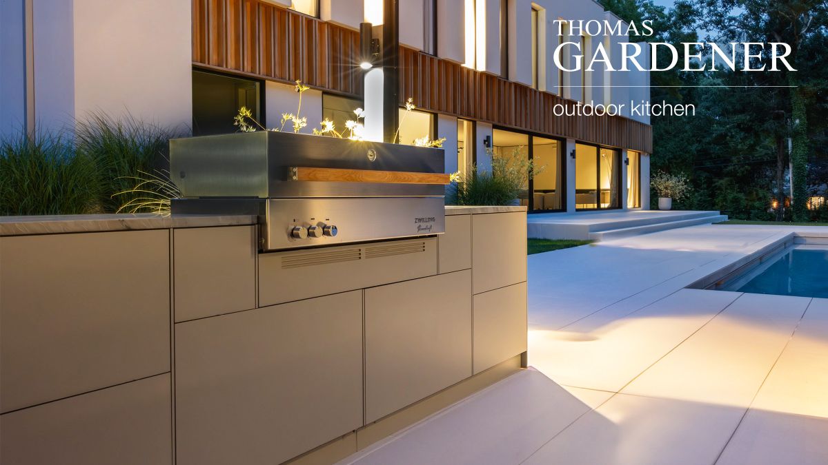 Thomas Gardener Roofs & Kitchens, Außenküche Burnout Kitchen 