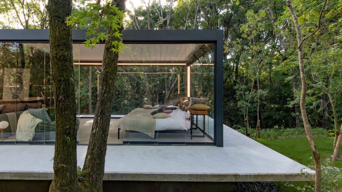 Renson Lamellendach Outdoor Wohnbereich